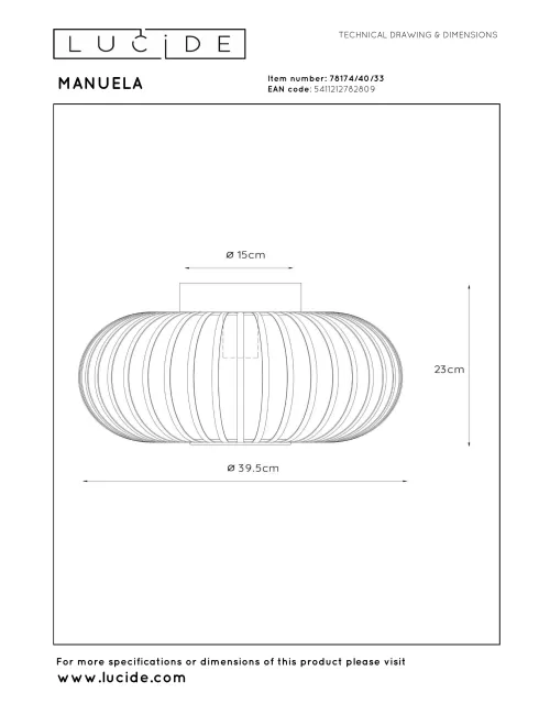 Laelamp Manuela Ø39,5