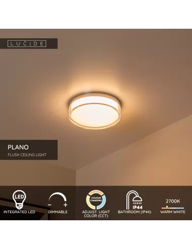 Griestu lampa Plano Ø23 LED IP44