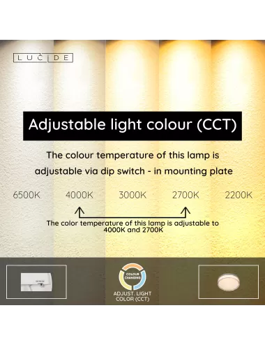 Griestu lampa Plano Ø23 LED IP44