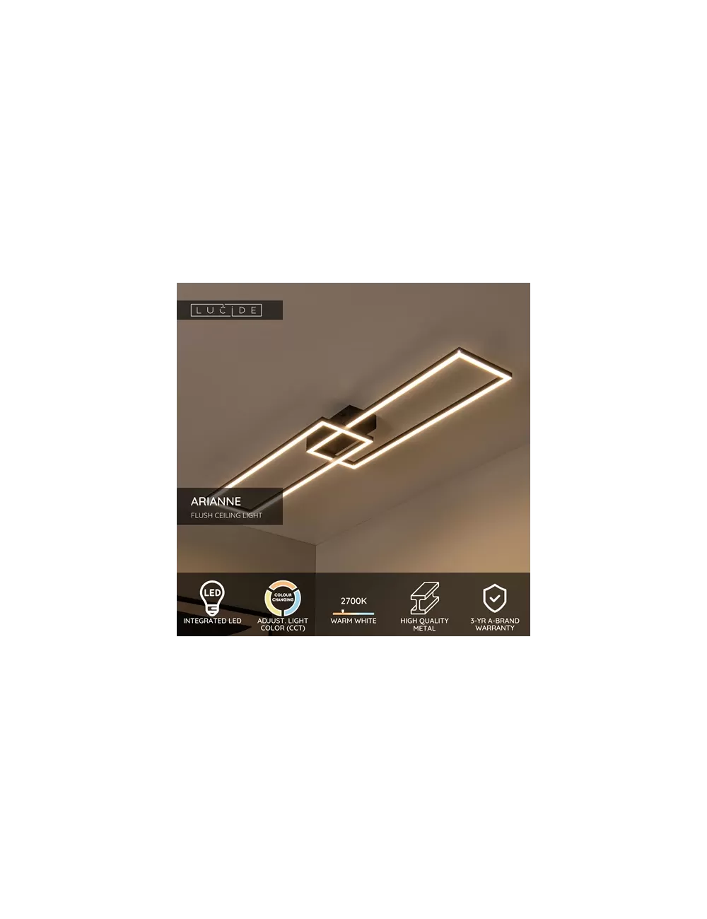Griestu lampa Arianne LED