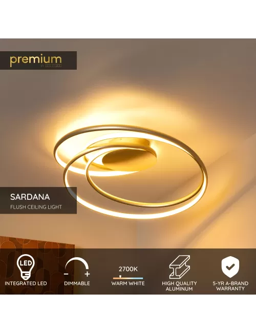 Deckenleuchte Sardana Ø64 LED