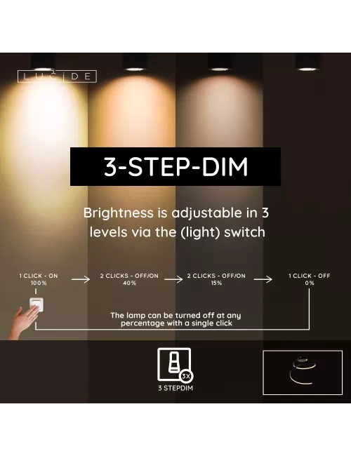 Deckenleuchte Maxence Ø46 LED