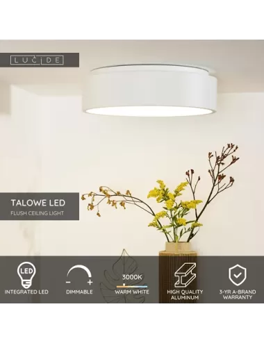 Deckenleuchte Talowe Ø45,5 LED