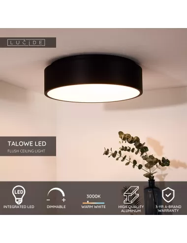 Deckenleuchte Talowe Ø45,5 LED