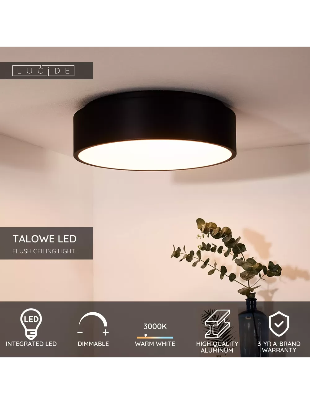 Laelamp Talowe Ø45,5 LED