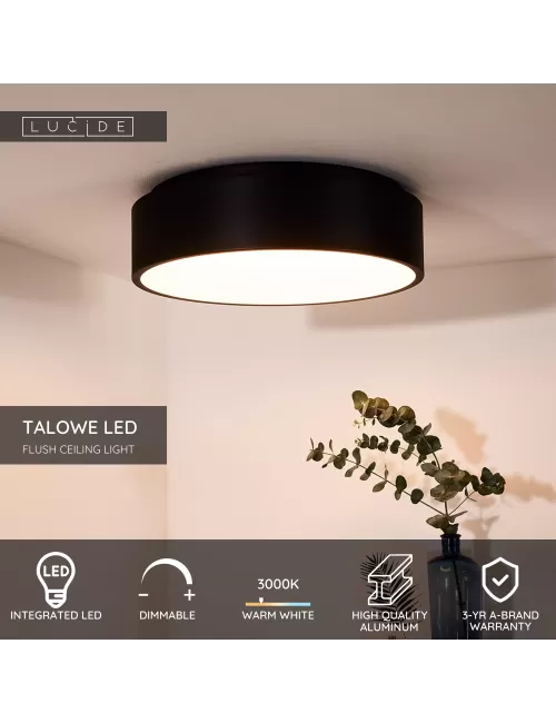 Deckenleuchte Talowe Ø45,5 LED