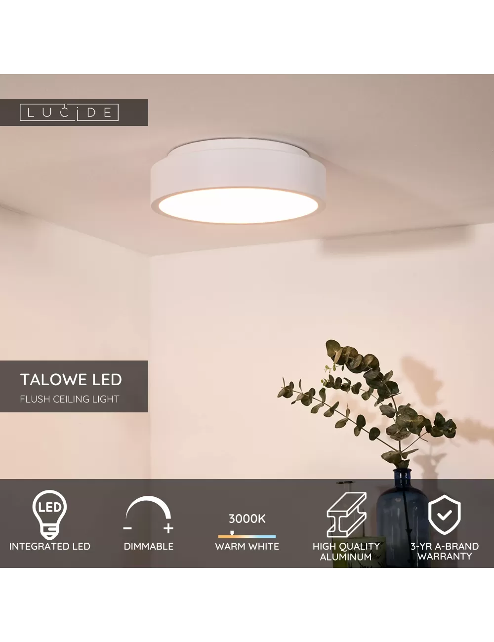Laelamp Talowe Ø30 LED