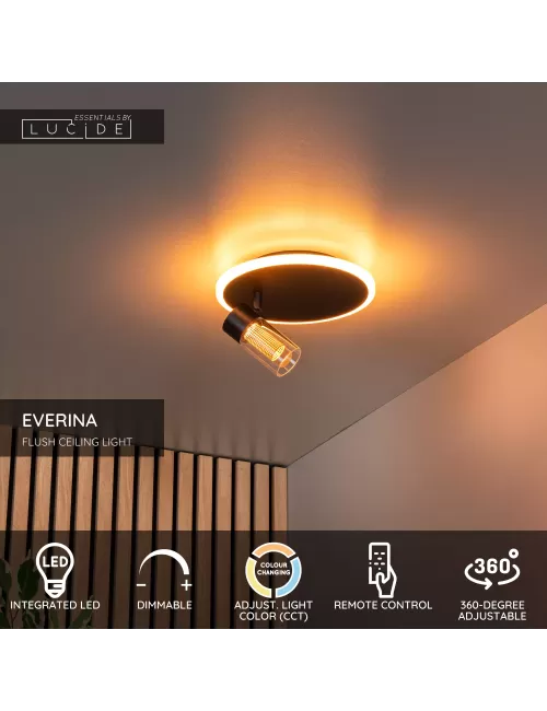 Deckenleuchte Everina Ø23 LED