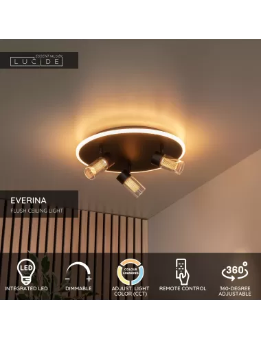 Deckenleuchte Everina Ø40 LED