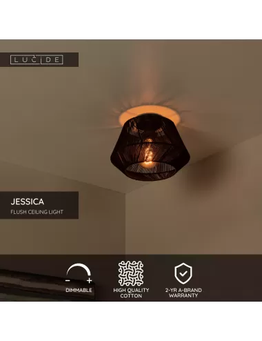 Lucide - Jessica Ø30 10121/30/30 ceiling lamp | TavaGaisma.lv/en