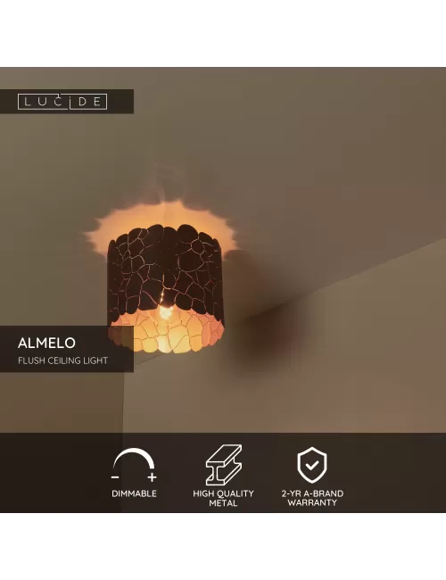 Deckenleuchte Almelo Ø25,5