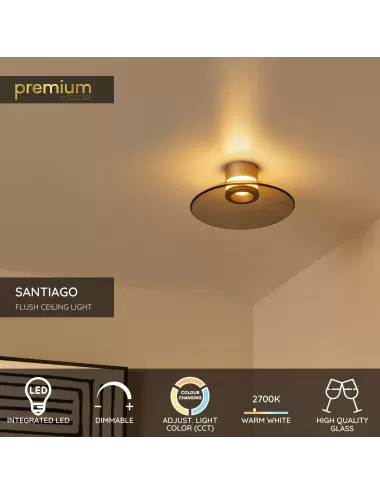 Ceiling lamp Santiago Ø23 LED