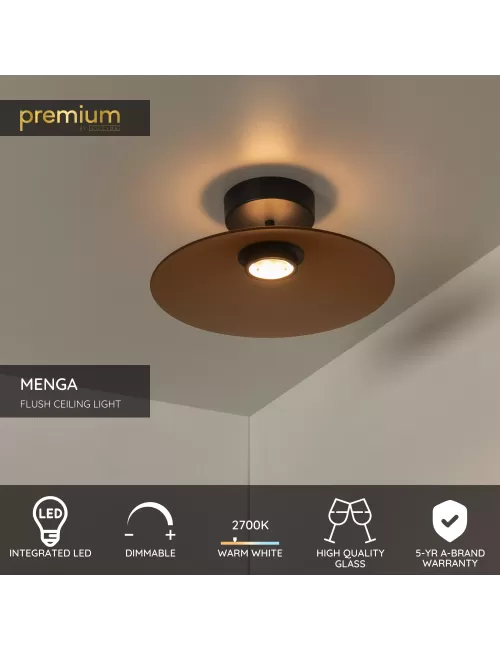 Deckenleuchte Menga Ø40 LED