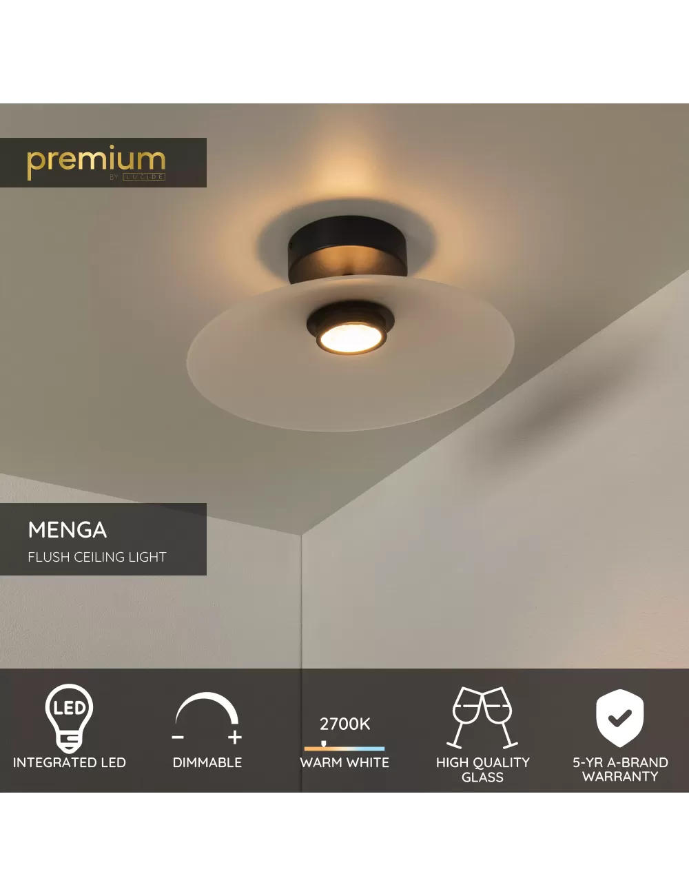 Laelamp Menga Ø40 LED