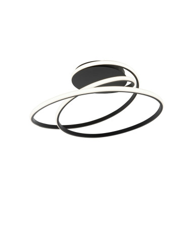 Griestu lampa Black Mily Ø54 LED