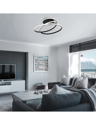 Потолочная лампа Black Mily Ø54 LED