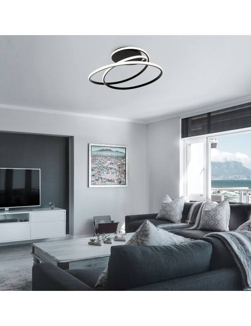 Lubinis šviestuvas Black Mily Ø54 LED