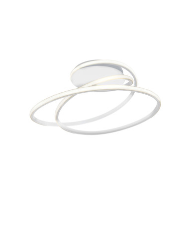 Griestu lampa White Mily Ø54 LED