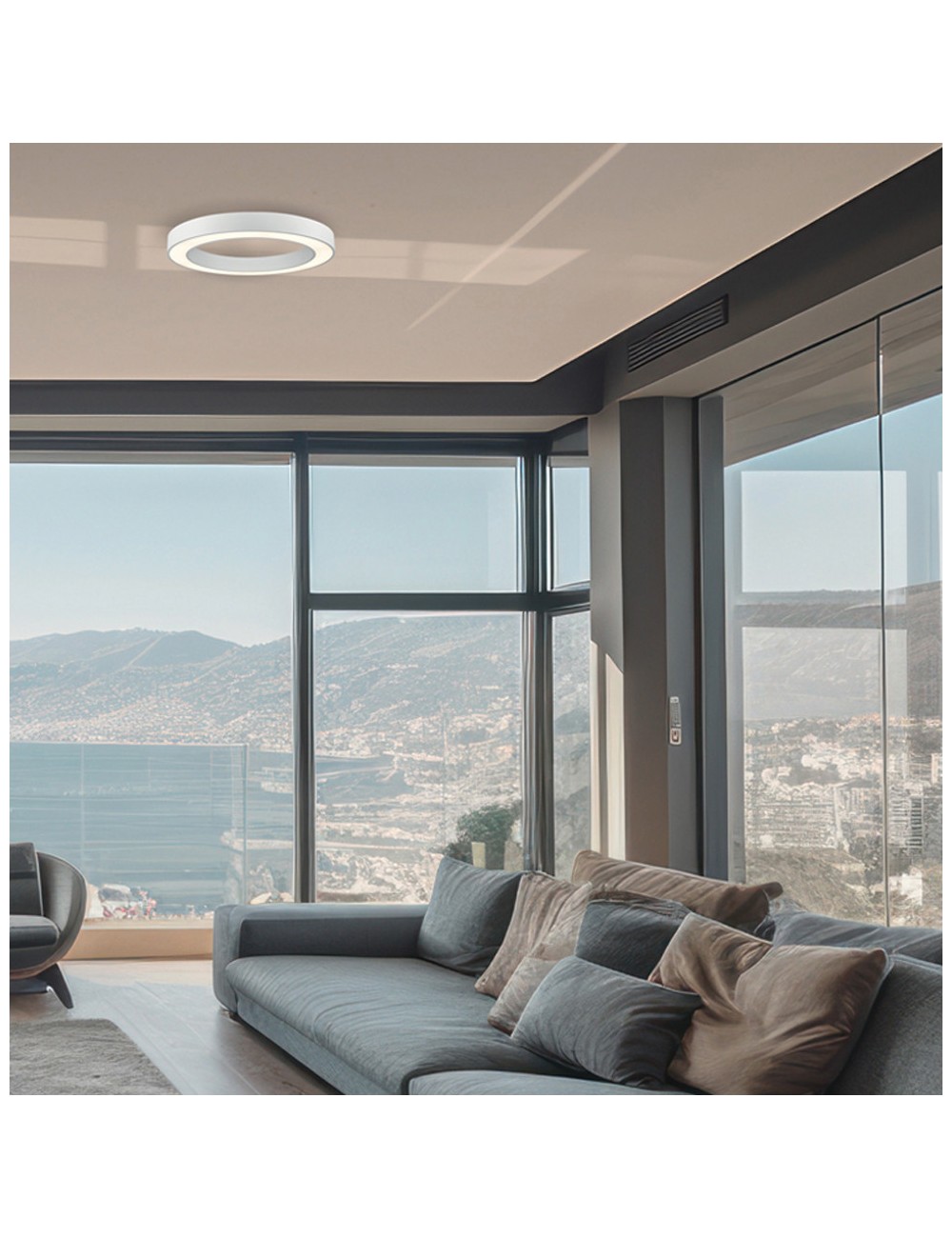 Deckenleuchte White Apollo Ø50 LED