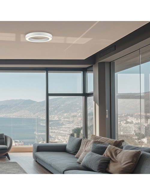 Deckenleuchte White Apollo Ø50 LED