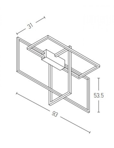 Deckenleuchte 2080 LED