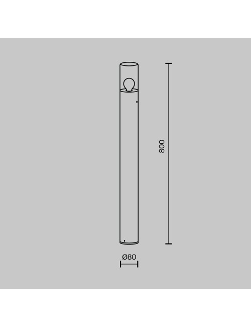 Garden lamp Amas Ø8 IP54