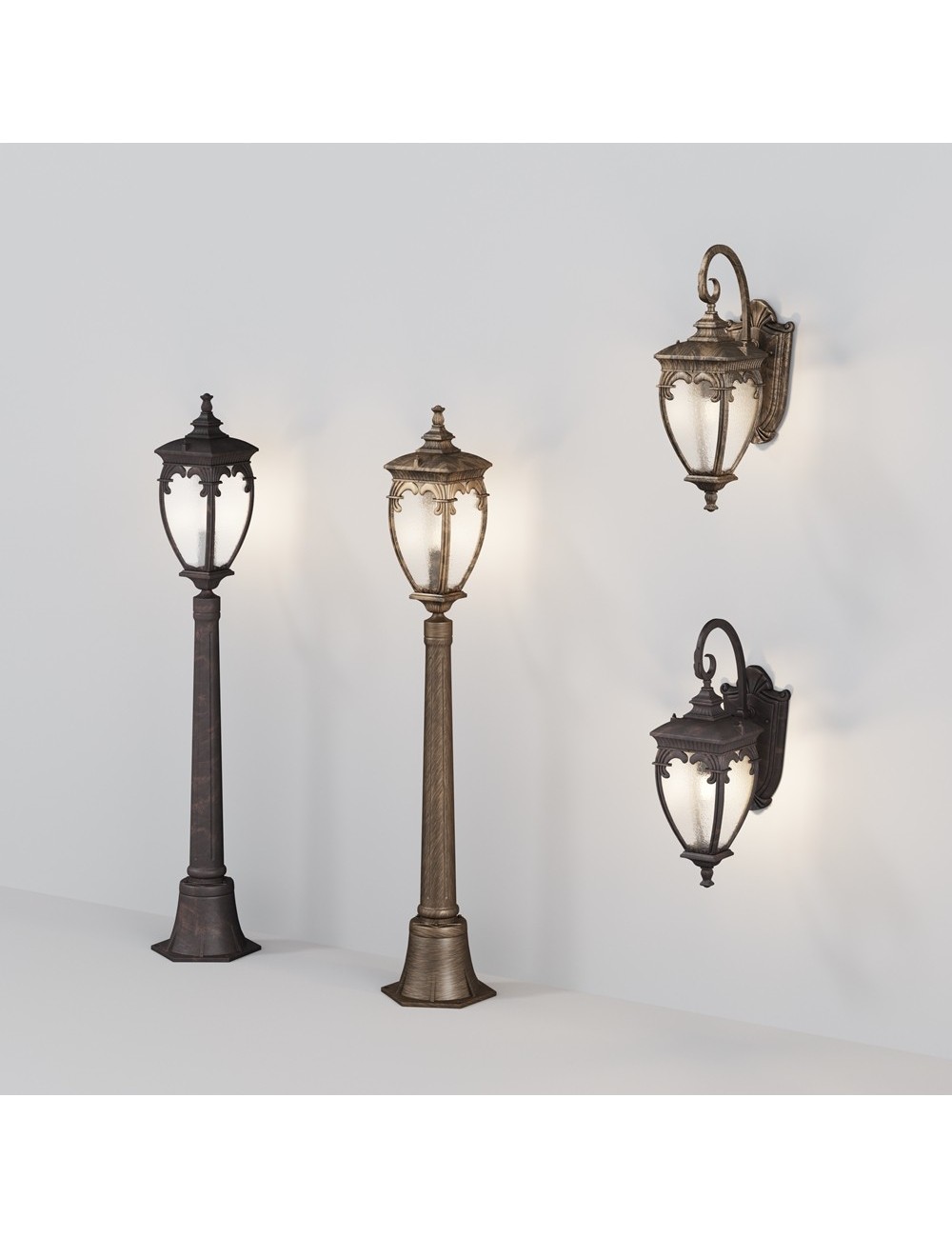 Garden lamp Fleur Ø15 IP44