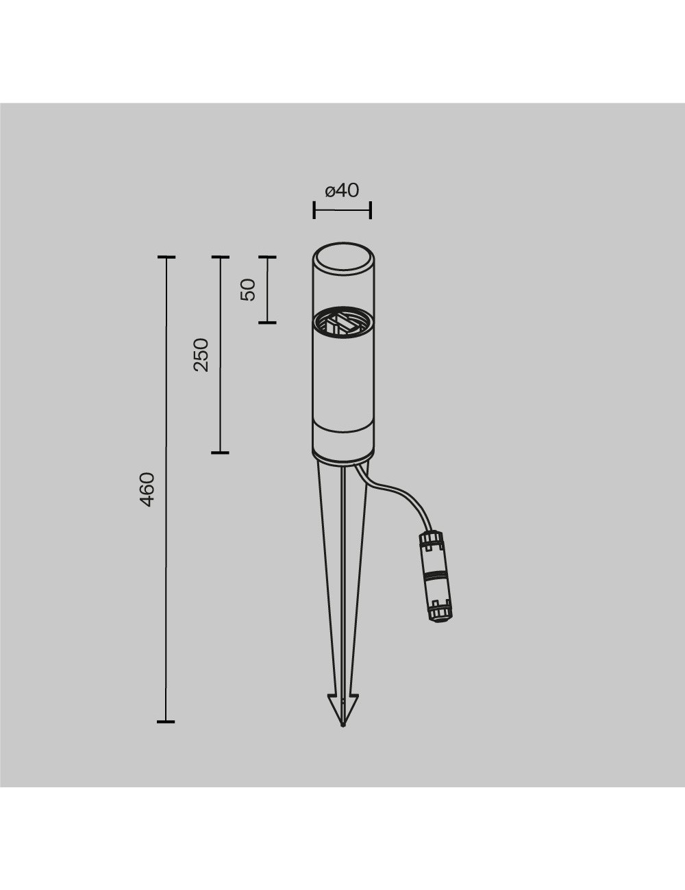 Gartenleuchte Glide Ø4 IP54