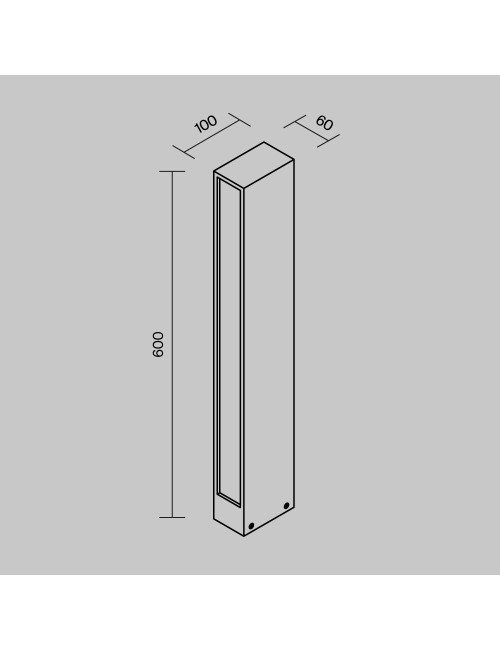Garden lamp Hof LED IP65