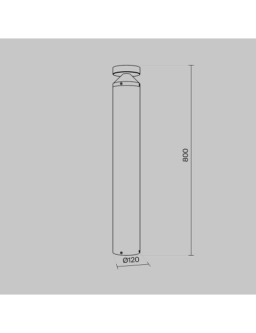 Gartenleuchte Olten Ø12 LED IP65