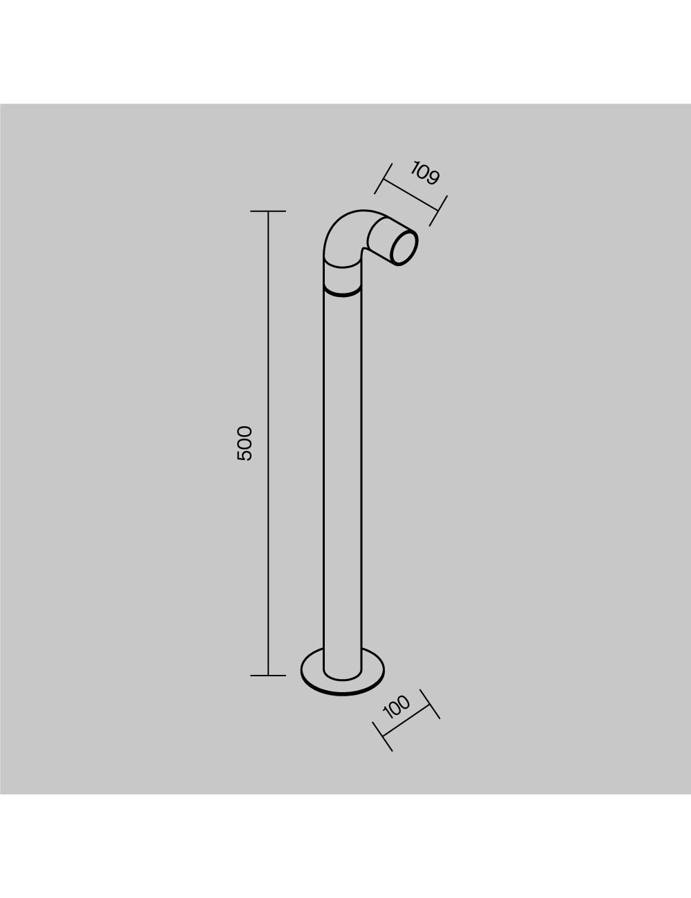 Dārza lampa Sleek LED IP65