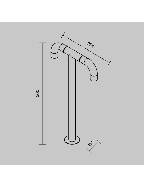 Gartenleuchte Sleek LED IP65