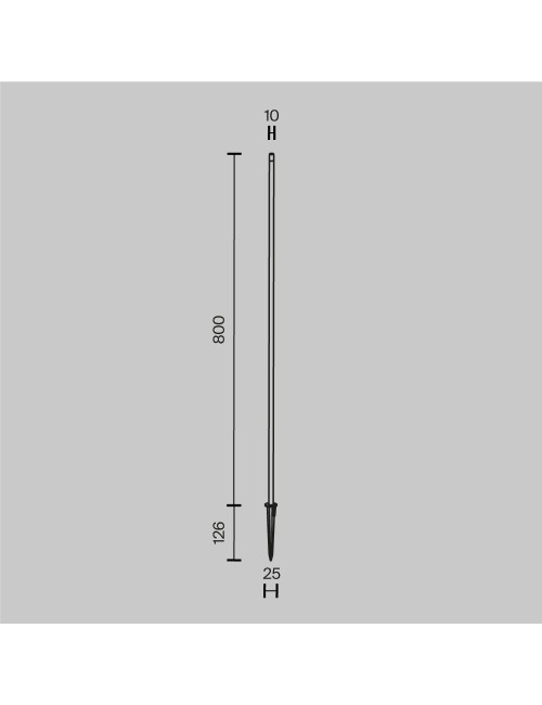 Aiavalgusti Spear Ø1 LED IP65