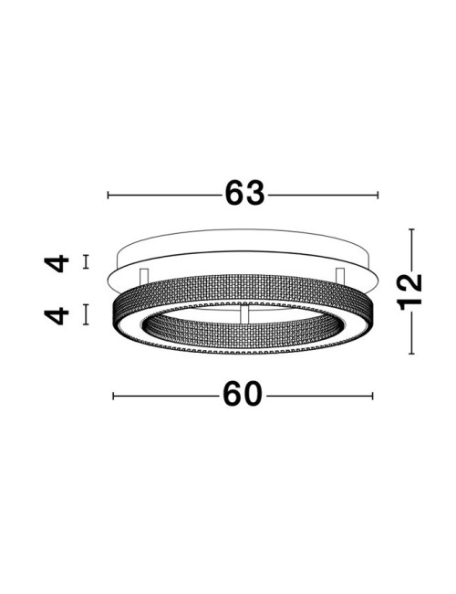 Kronleuchter Fiore Ø60 LED