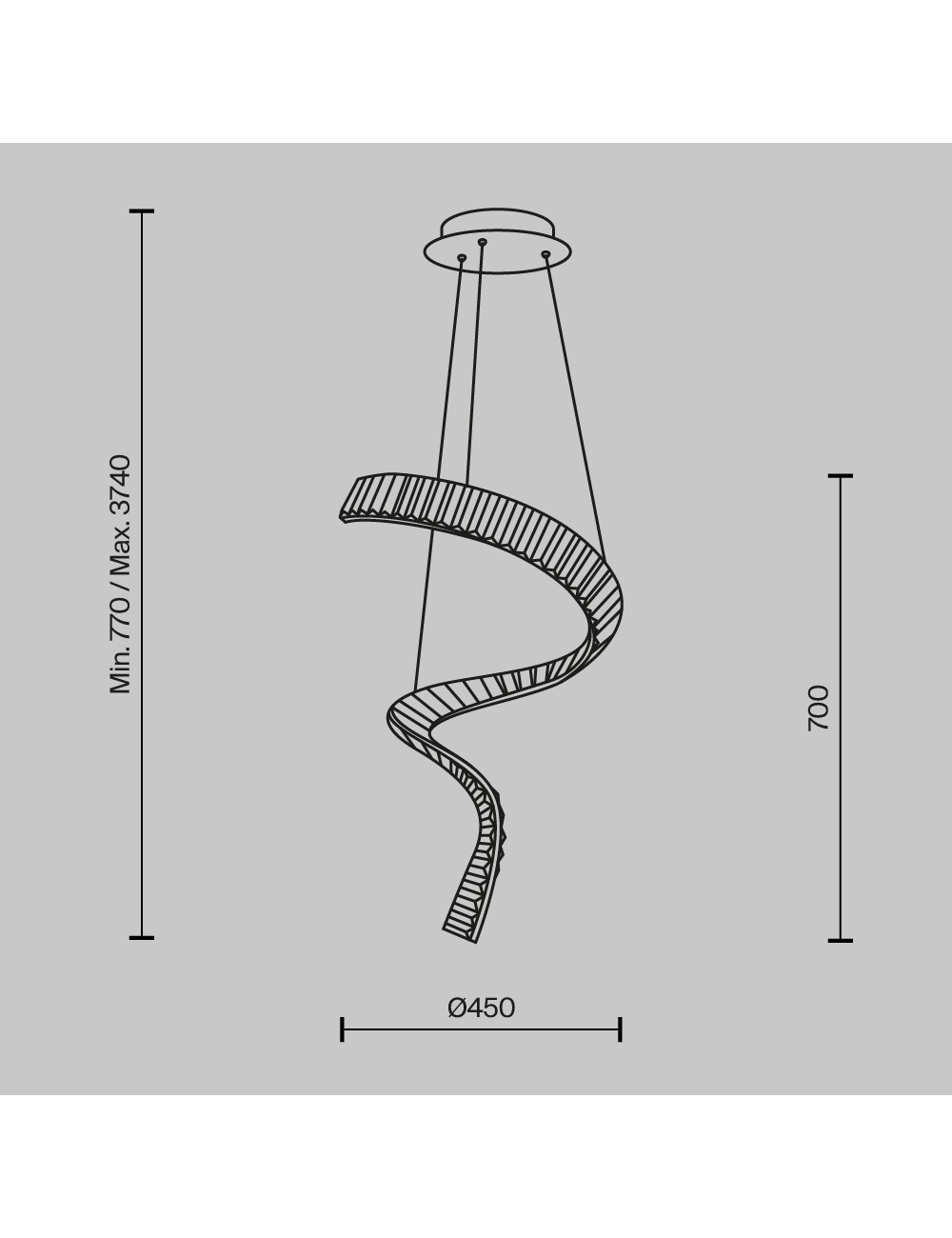 Chandelier Krone