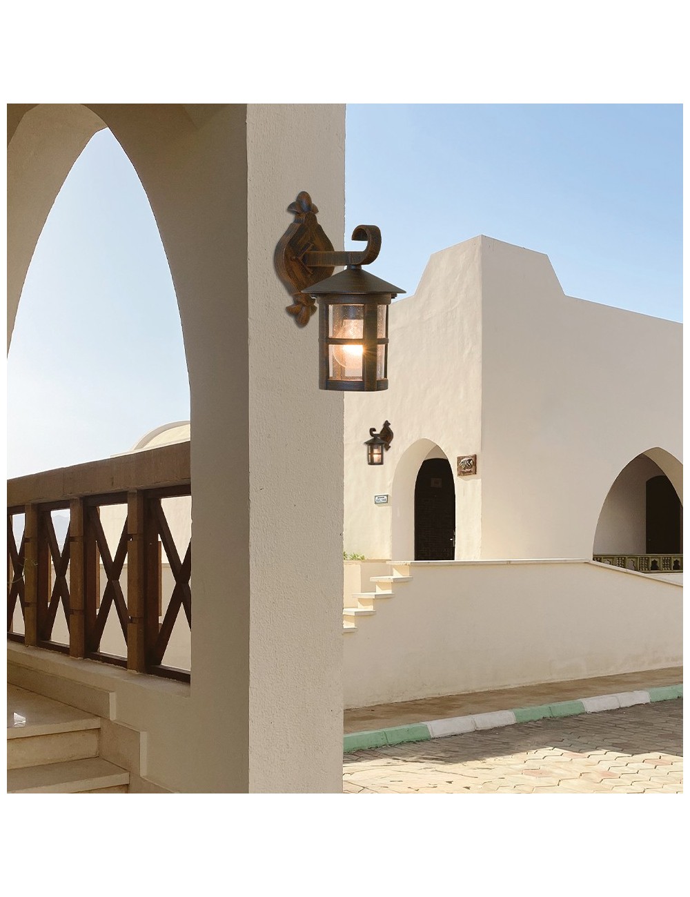 Wall lamp Skiathos IP44