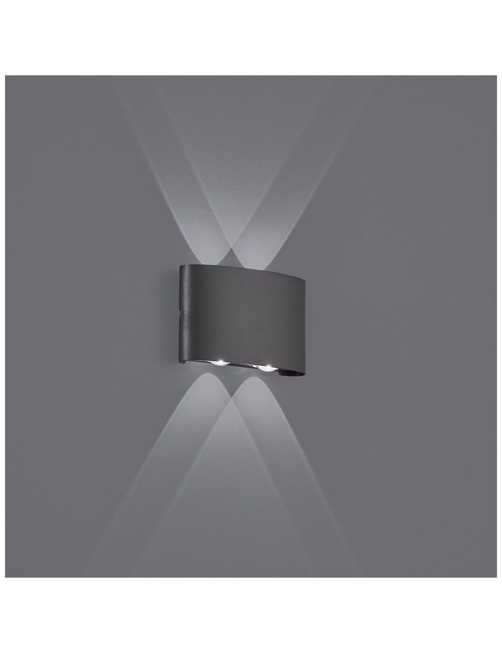 Fasādes lampa Twist LED IP54
