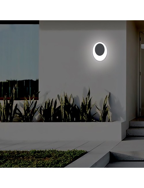 Sieninis šviestuvas Erodius LED IP65