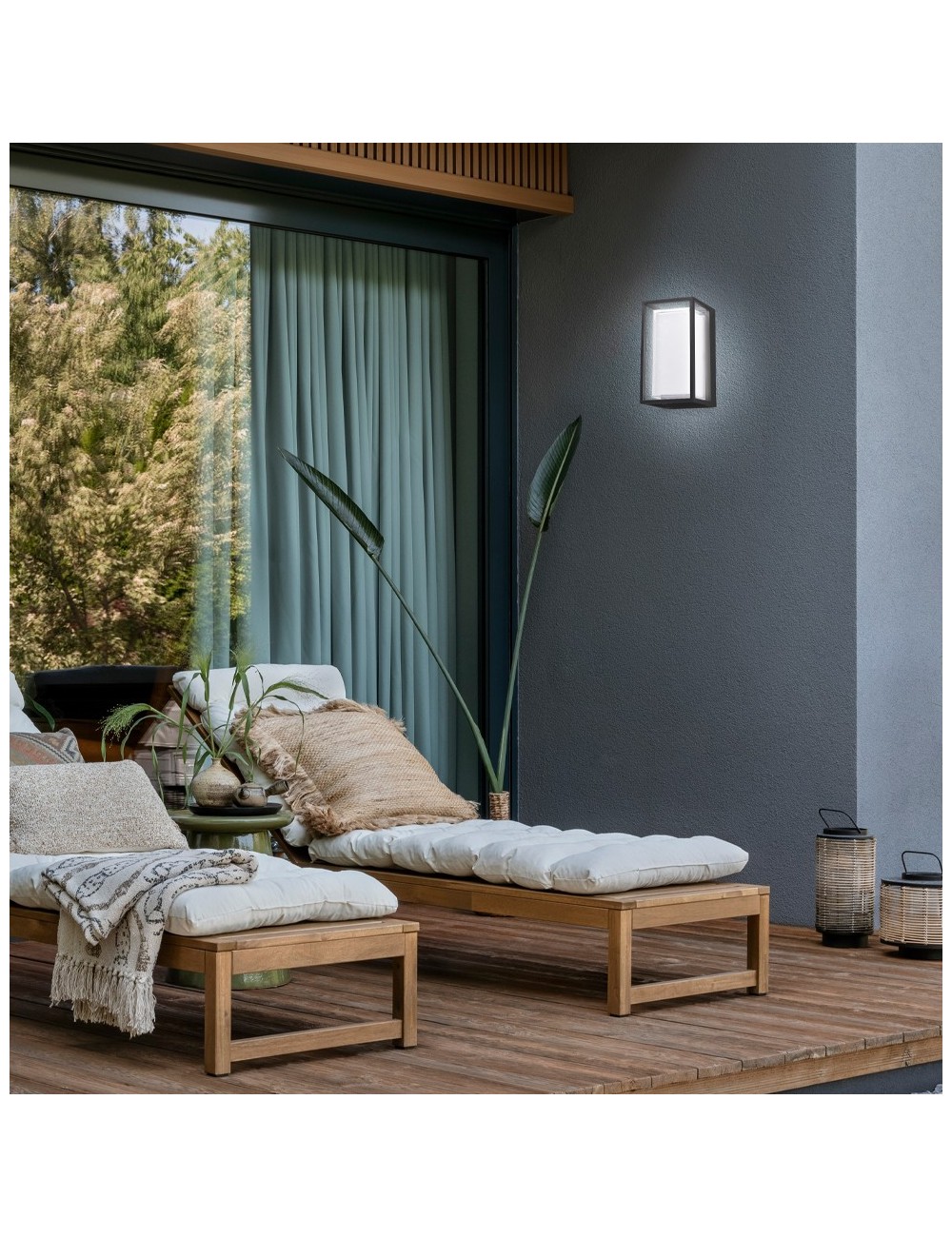 Fasādes lampa Nikao LED IP65