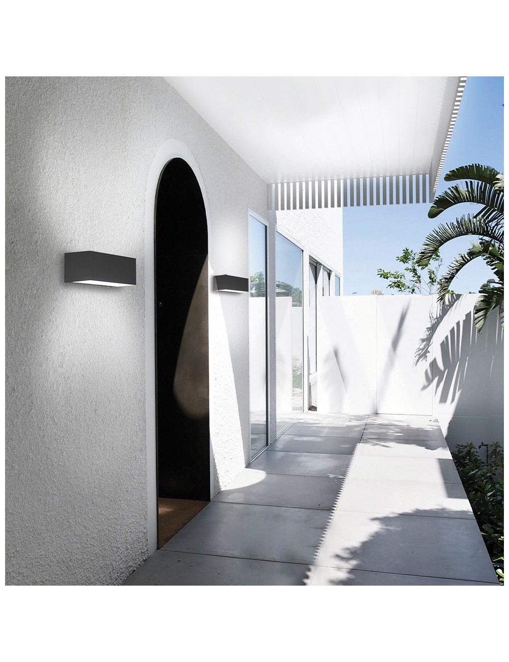 Fasādes lampa Sifnos LED IP65