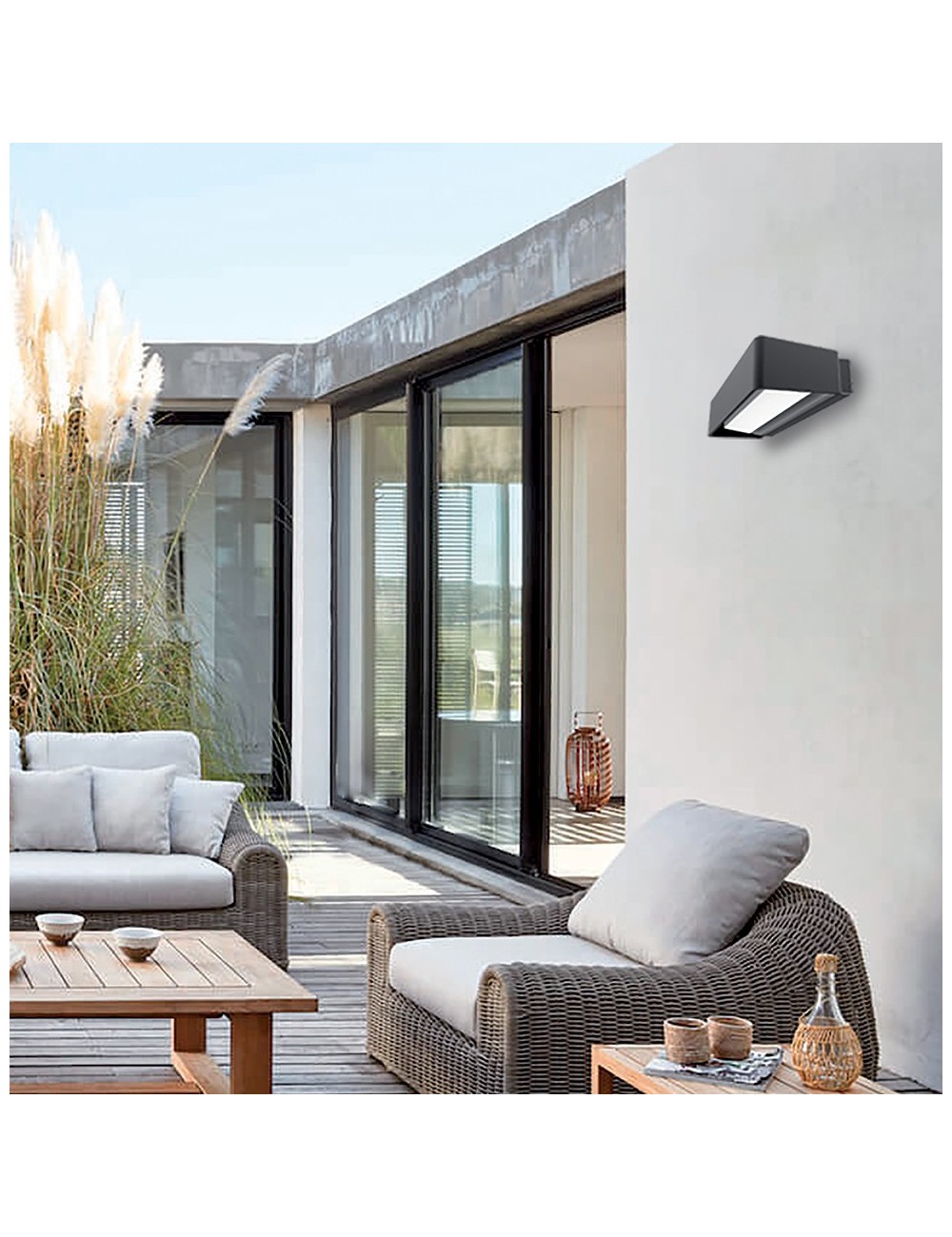 Wall lamp Edison LED IP65