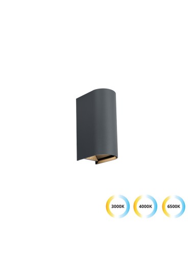 Sieninis šviestuvas Azores LED IP65