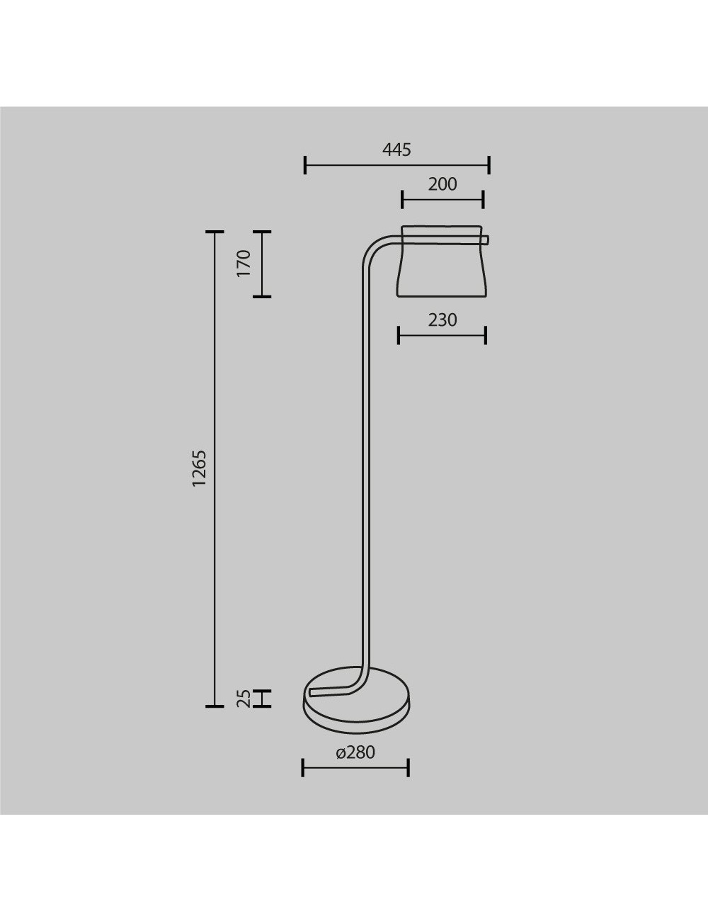 Stehleuchte Cabaret LED