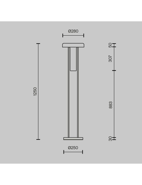 Floor lamp Ikebana LED