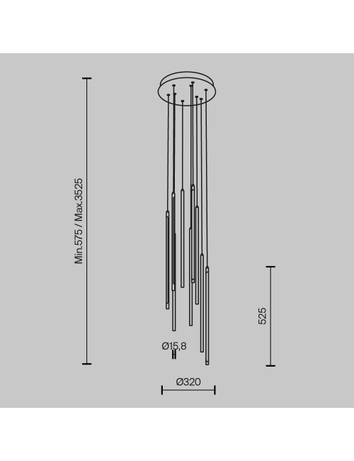 Ripplamp Light Stick Ø35 LED