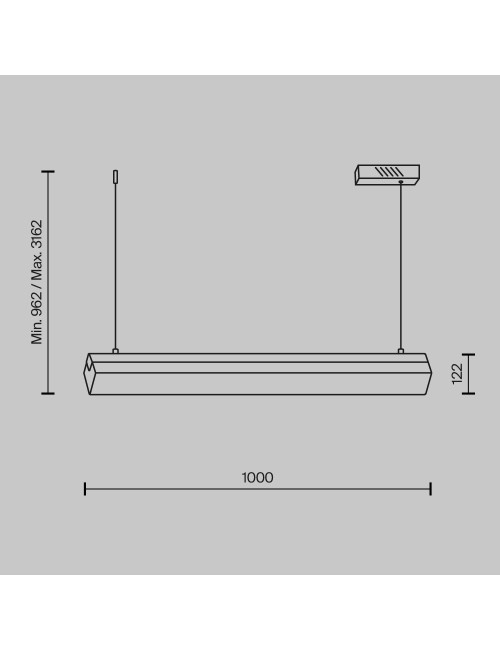 Piekaramā lampa Petra LED