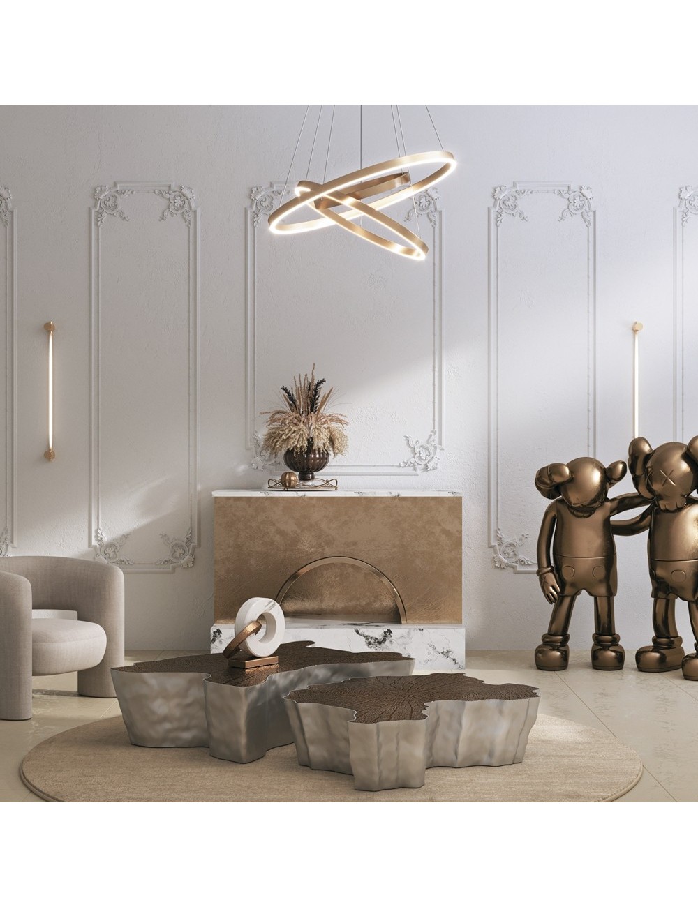 Piekaramā lampa Rim Ø80 LED