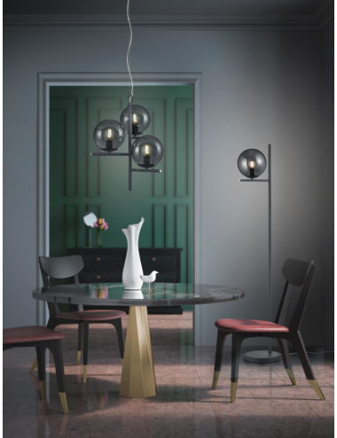 Piekaramā lampa Pure antracīts