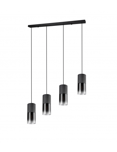 Pendant lamp Robin black
