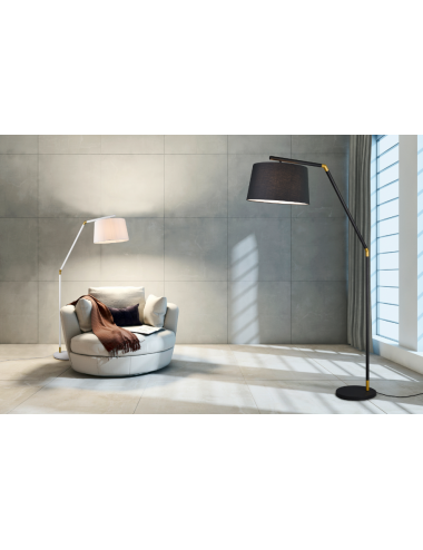 Stāvlampa Tracy melna